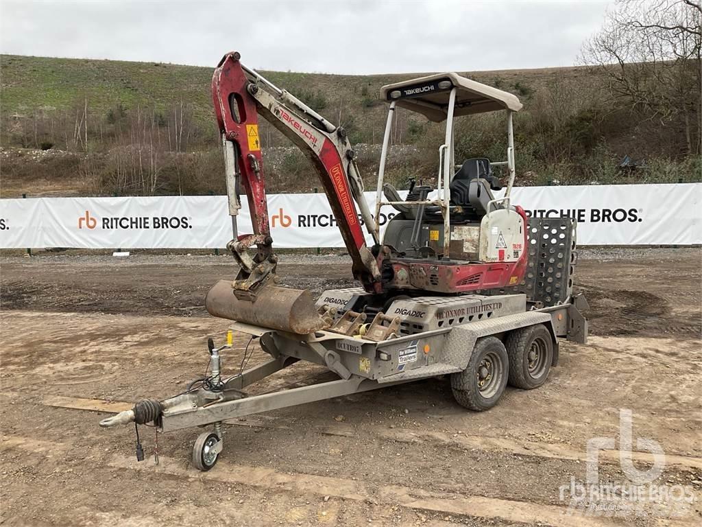 Takeuchi TB216 حفارات صغيرة أقل من 7 طن (حفارات صغيرة)