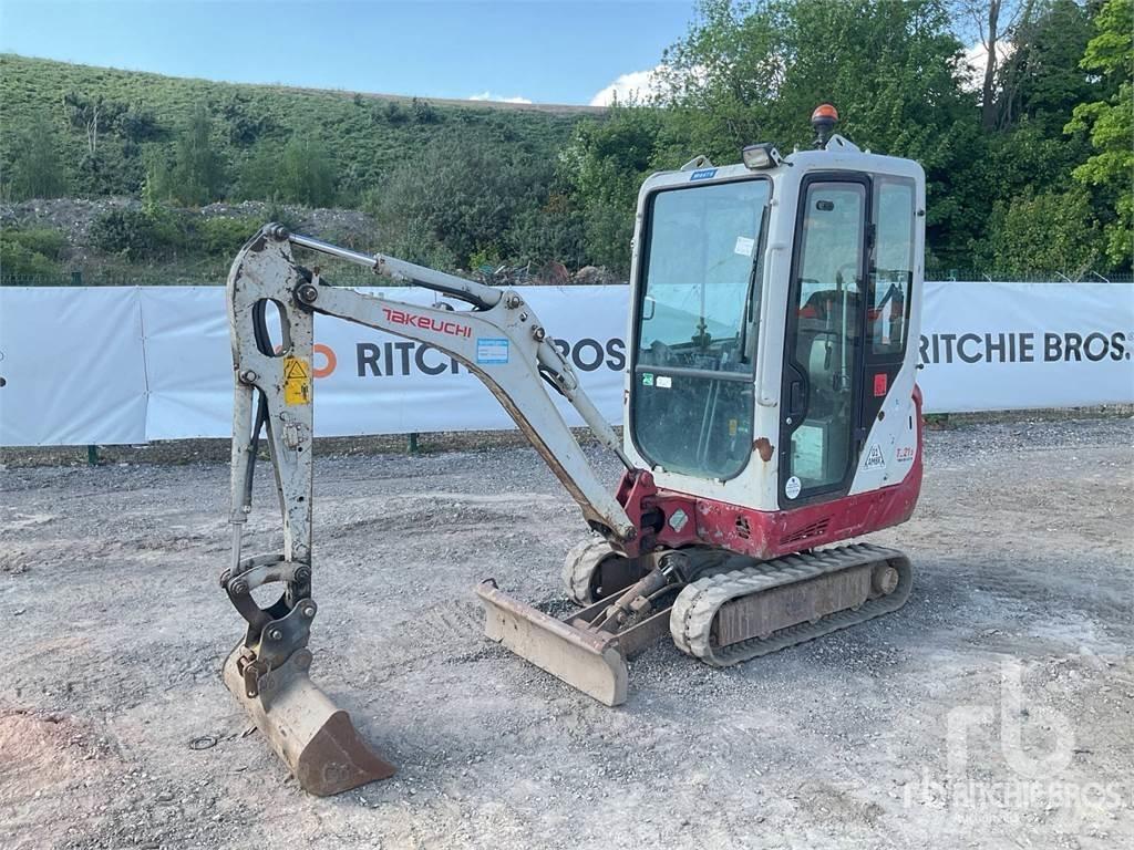 Takeuchi TB216 حفارات صغيرة أقل من 7 طن (حفارات صغيرة)