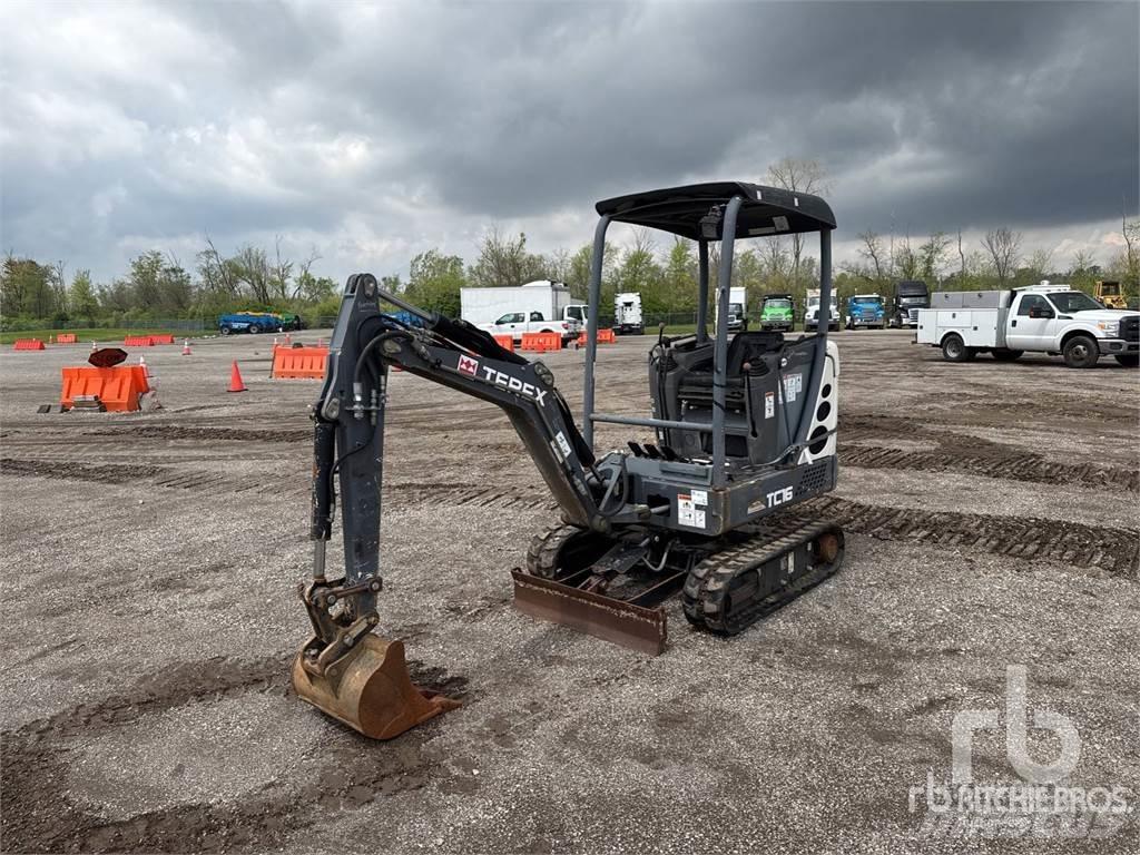 Terex TC16 حفارات صغيرة أقل من 7 طن (حفارات صغيرة)