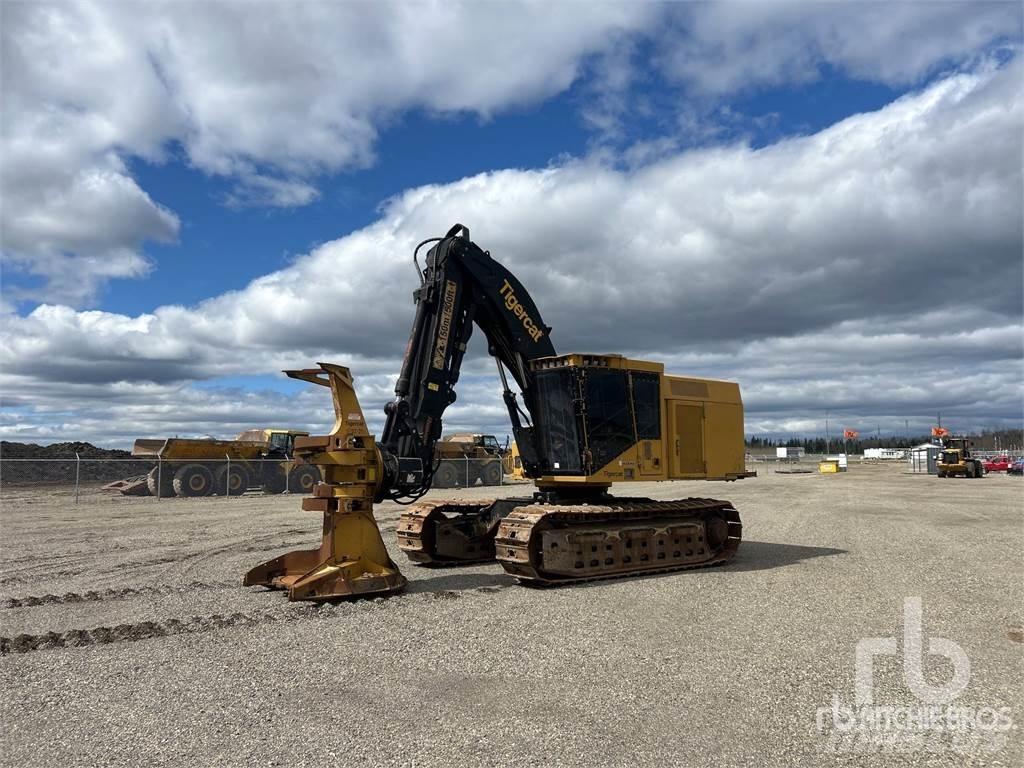 Tigercat X870D قاطعات وجامعات الأشجار