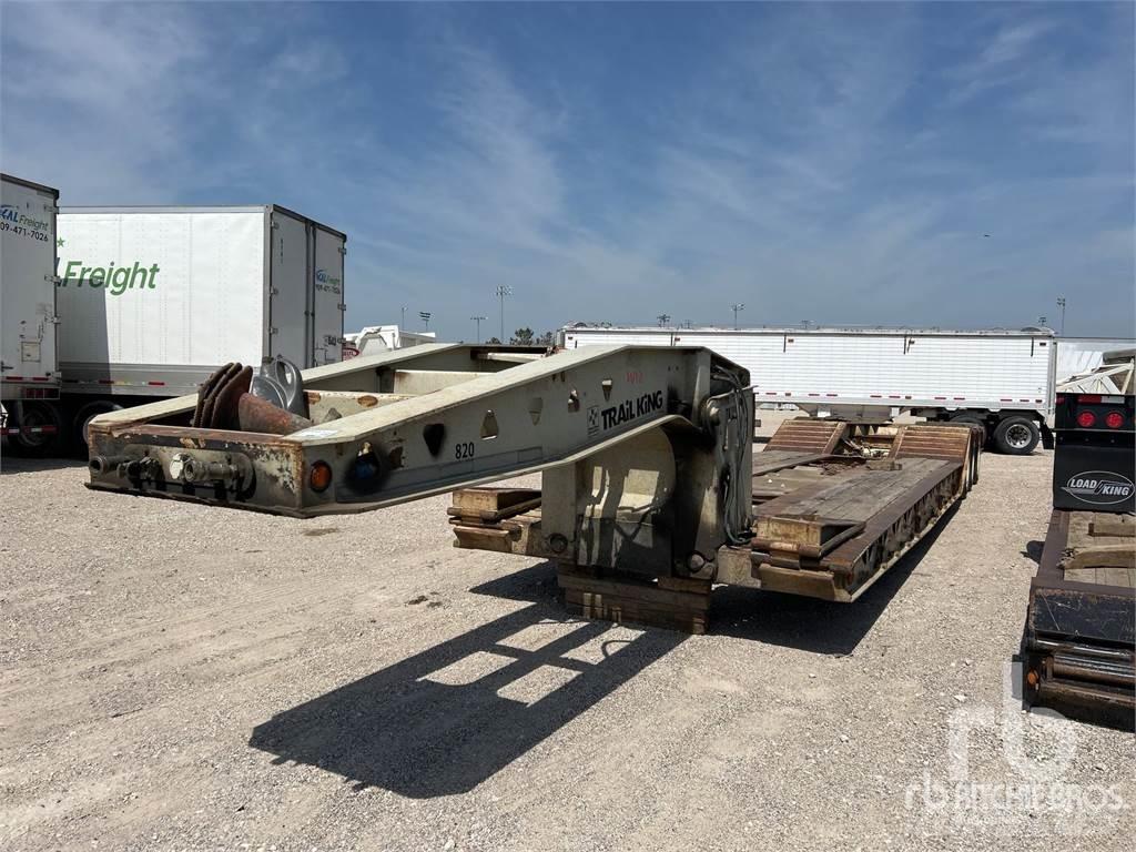Trail King 55T نصف مقطورة مسطحة منخفضة