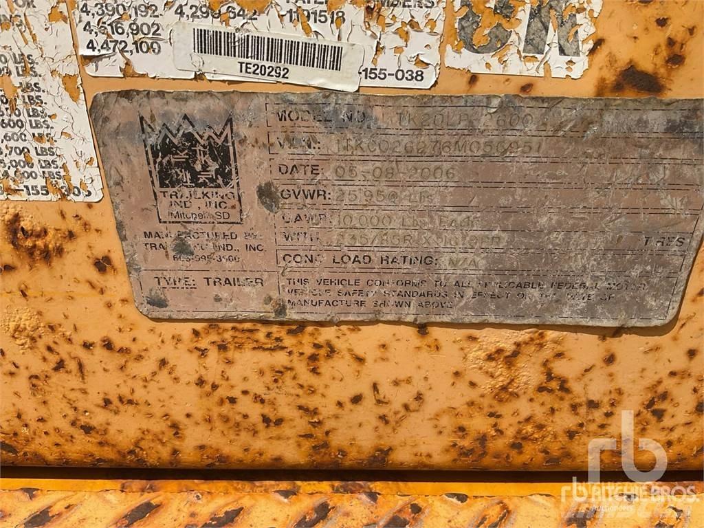 Trail King TK20 نصف مقطورات مسطحة / مفصلية الجوانب
