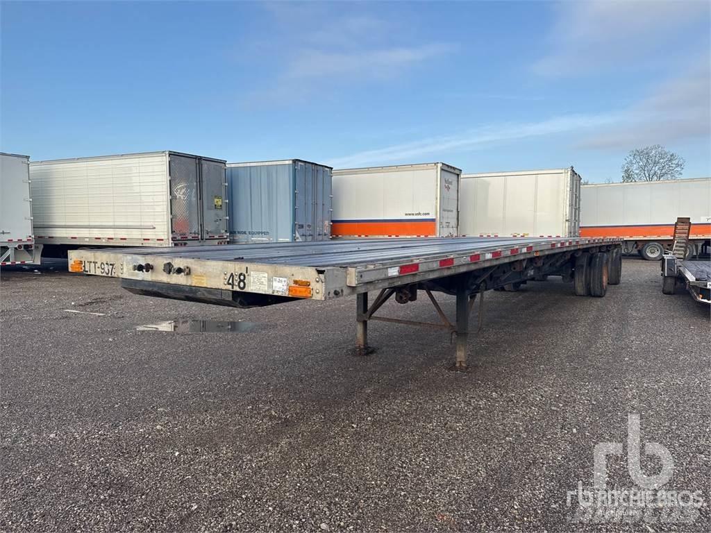 Transcraft W24 نصف مقطورات مسطحة / مفصلية الجوانب