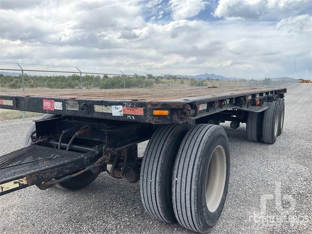 Utility FF3W نصف مقطورات مسطحة / مفصلية الجوانب