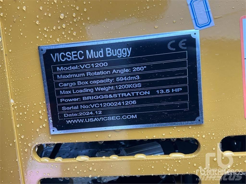 Vicsec VC1200 عربات نقل قلابة مجنزرة