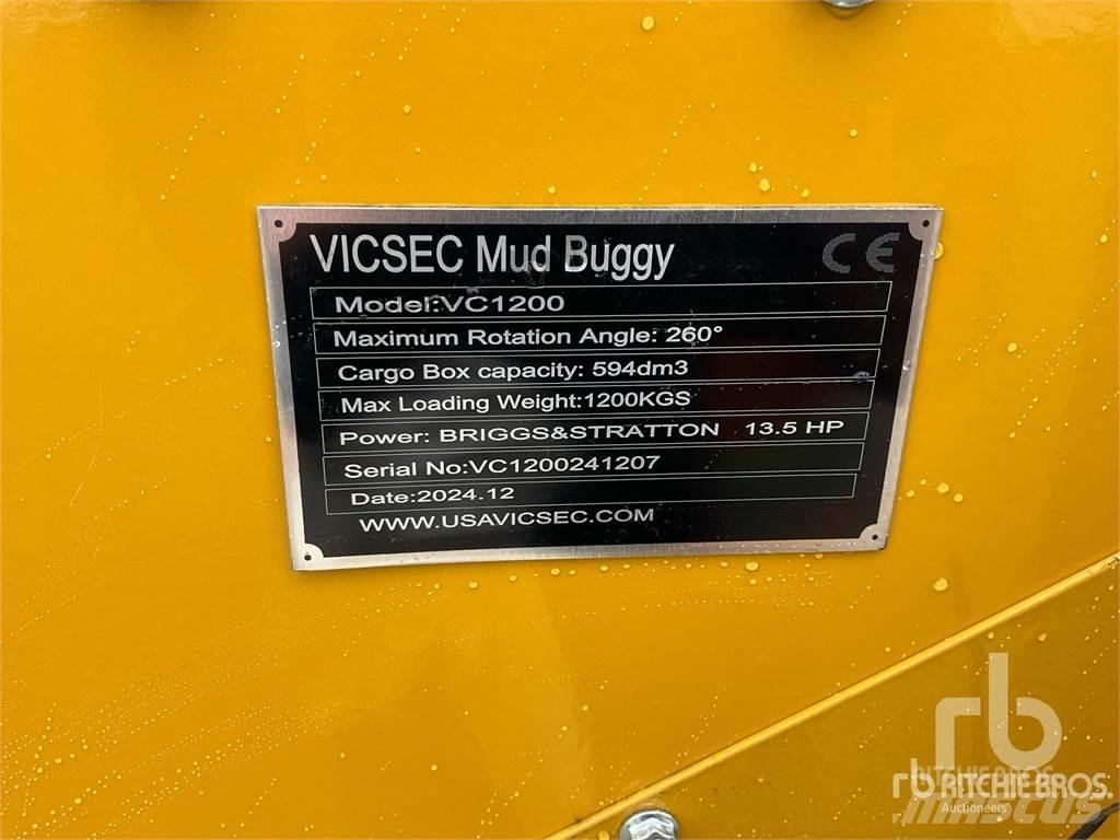 Vicsec VC1200 عربات نقل قلابة مجنزرة