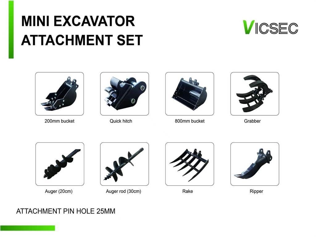 Vicsec VCA-8 مكونات أخرى