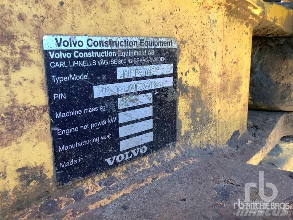 Volvo A40G ساحبات مفصلية