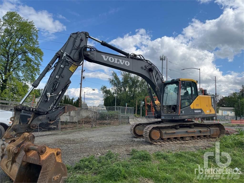 Volvo EC160EL حفارات زحافة