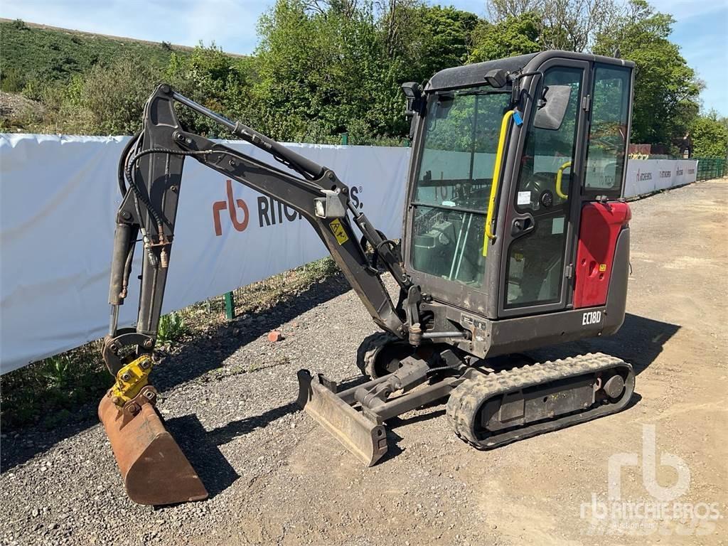 Volvo EC18D حفارات صغيرة أقل من 7 طن (حفارات صغيرة)