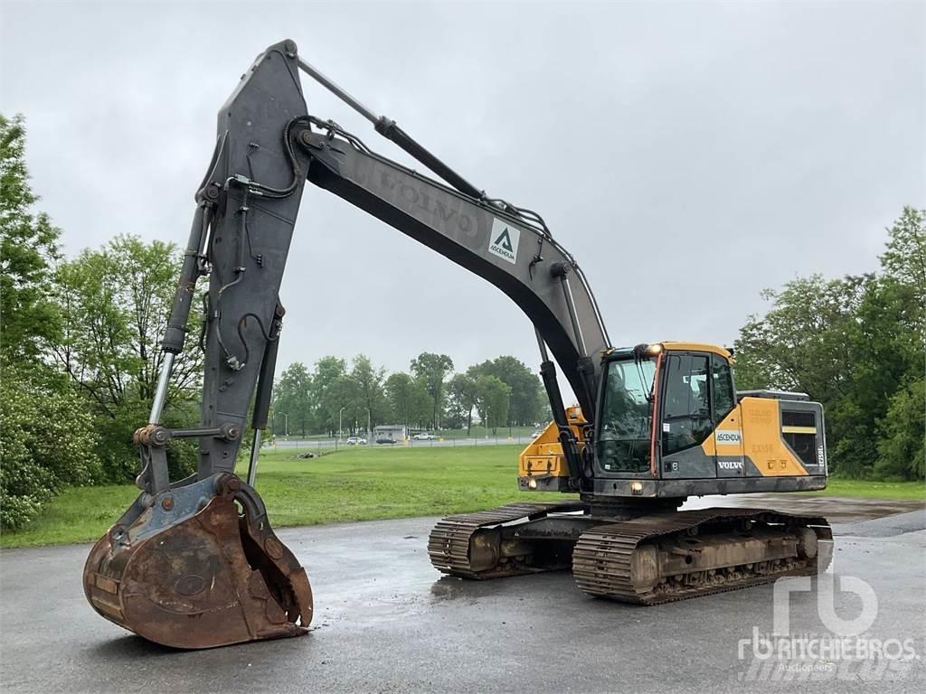 Volvo EC250EL حفارات زحافة
