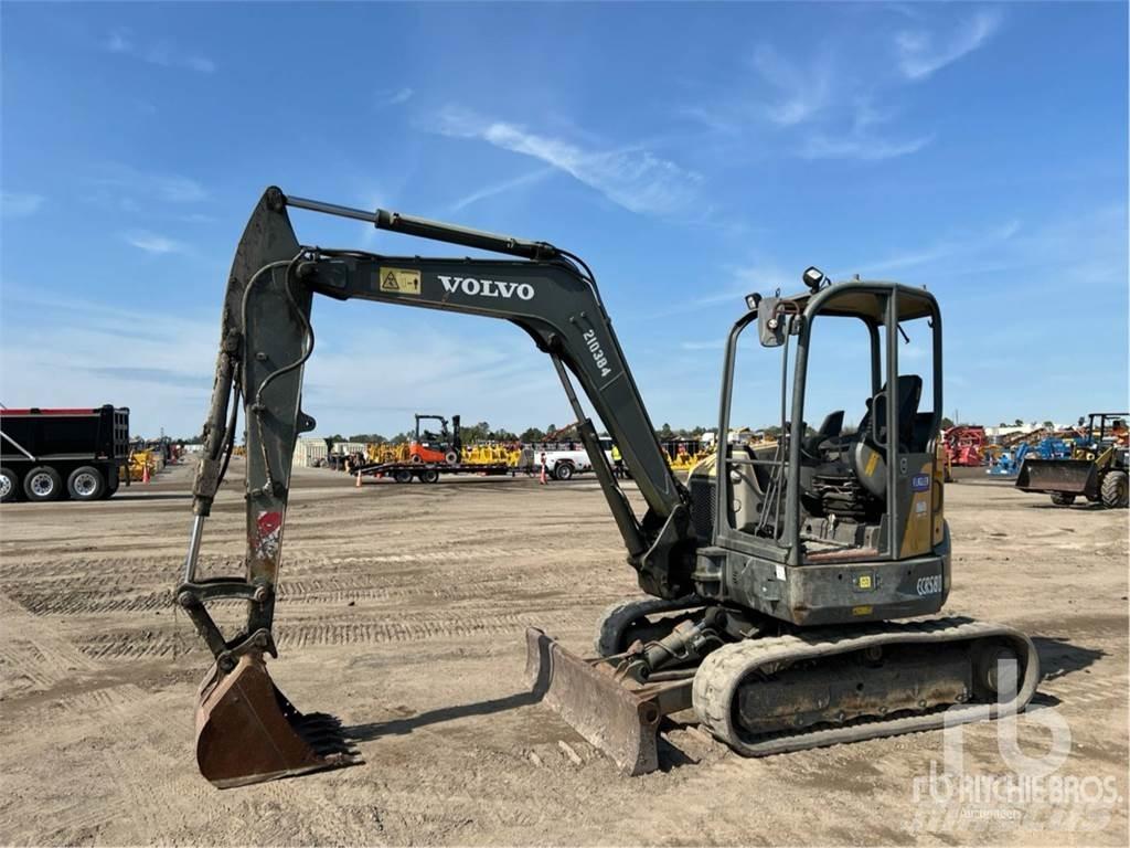 Volvo ECR58D حفارات صغيرة أقل من 7 طن (حفارات صغيرة)