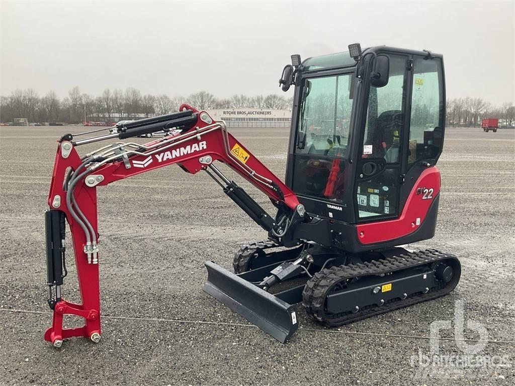 Yanmar SV22 حفارات صغيرة أقل من 7 طن (حفارات صغيرة)