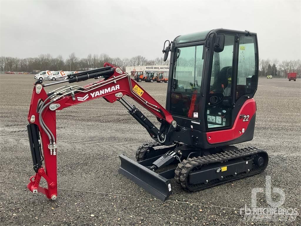 Yanmar SV22 حفارات صغيرة أقل من 7 طن (حفارات صغيرة)