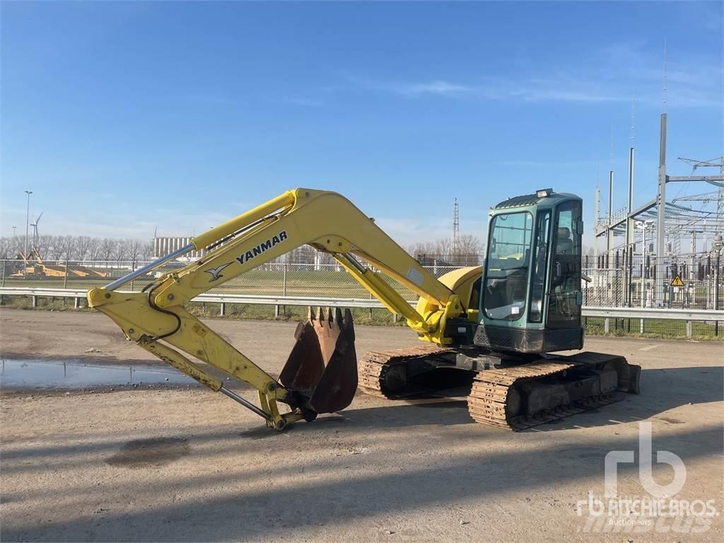 Yanmar VIO80 لوادر بعجل