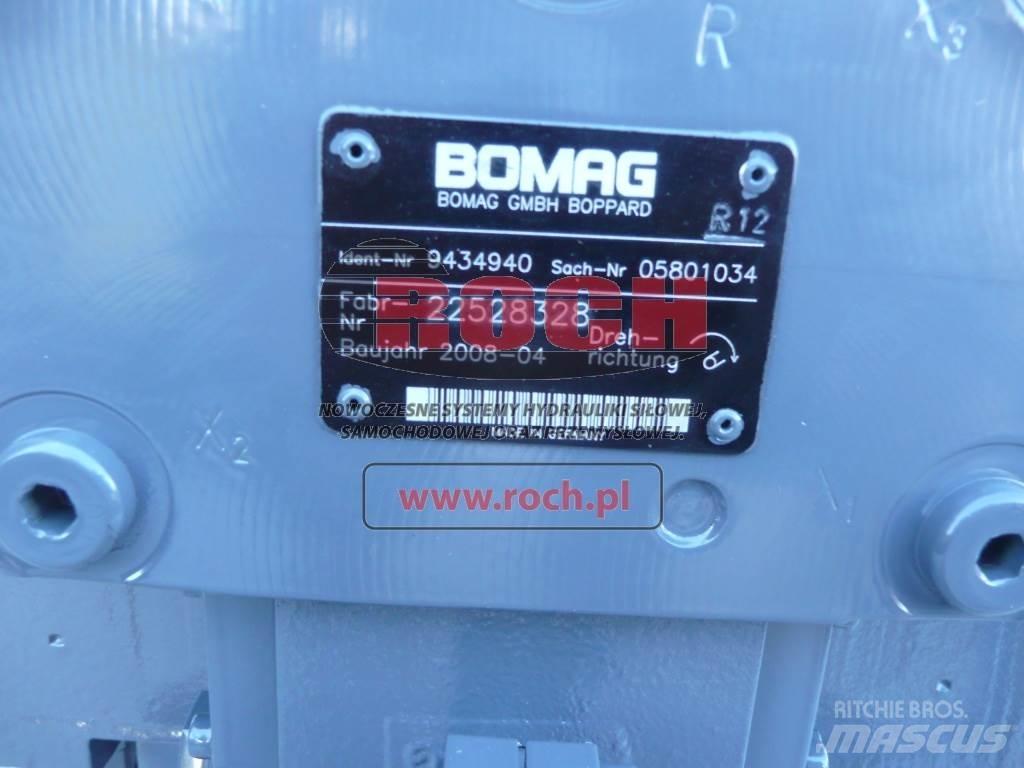 Bomag 9434940 05801034 هيدروليات