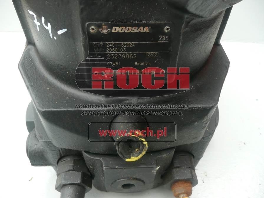 Doosan 2060103 2401-6292A محركات