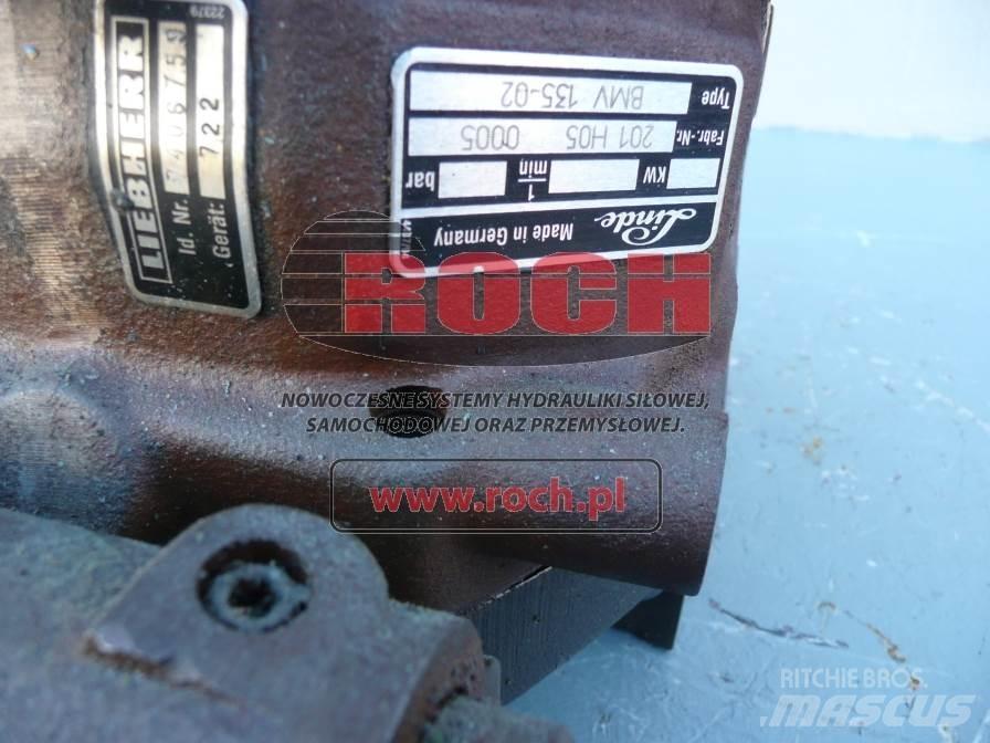 Linde BMV135-02 7406759 722 محركات