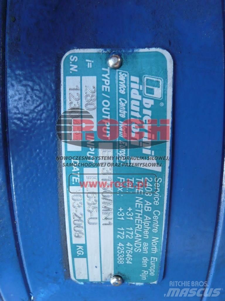 Rexroth A6VE28 + ET3150/MN1 محركات