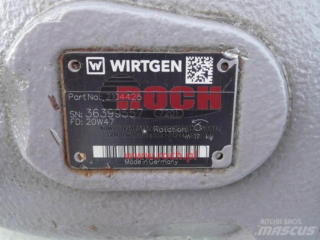 Wirtgen 2104425 هيدروليات