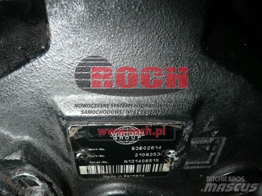 Wirtgen 2109353 83002614 هيدروليات