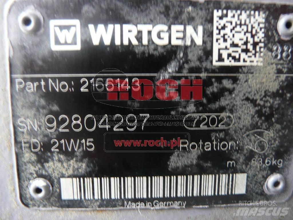 Wirtgen 2166143 هيدروليات