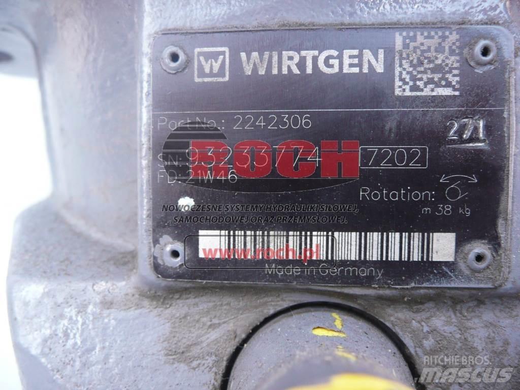 Wirtgen 2242306 محركات