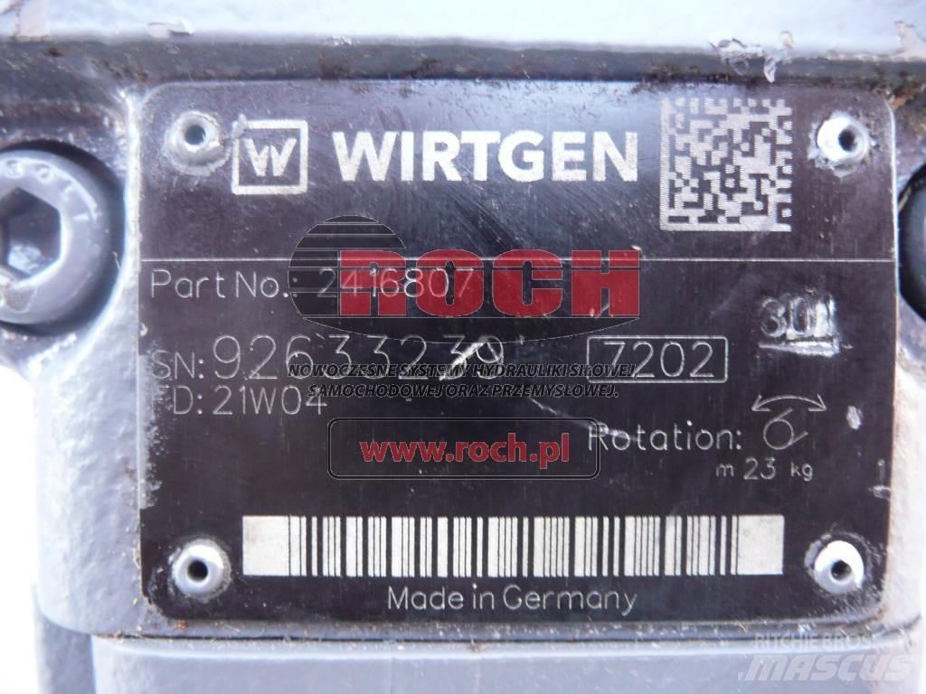 Wirtgen 2416807 محركات