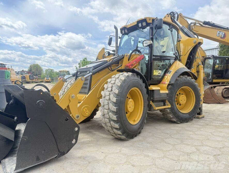 CAT 444F لوادر ذات جرافات عكسية