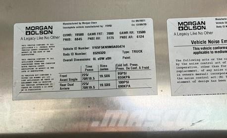 Ford P1000 F59 شاحنات ذات هيكل صندوقي