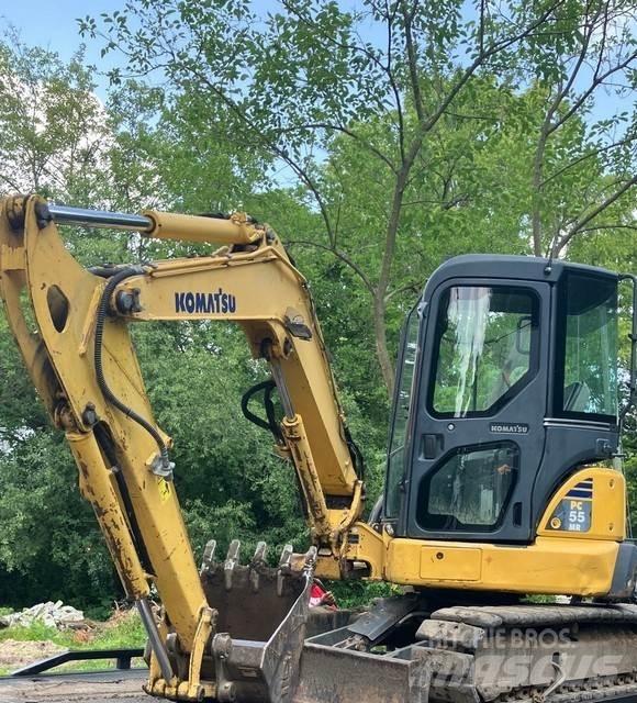 Komatsu PC55MR-3 حفارات صغيرة أقل من 7 طن (حفارات صغيرة)