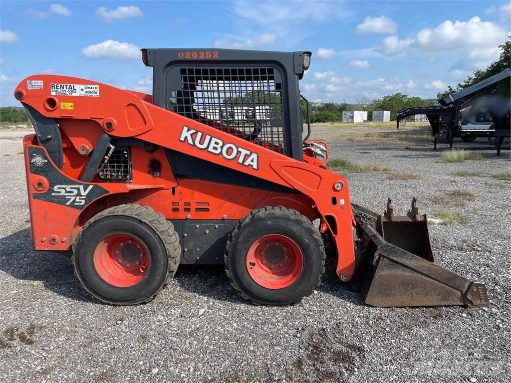 Kubota SSV75 لوادر انزلاقية التوجيه