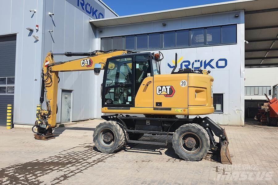 CAT M 317 F حفارات بعجل