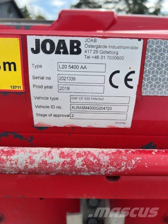 DAF CF 530 6x2*4 FAN شاحنات الرافعات الخطافية