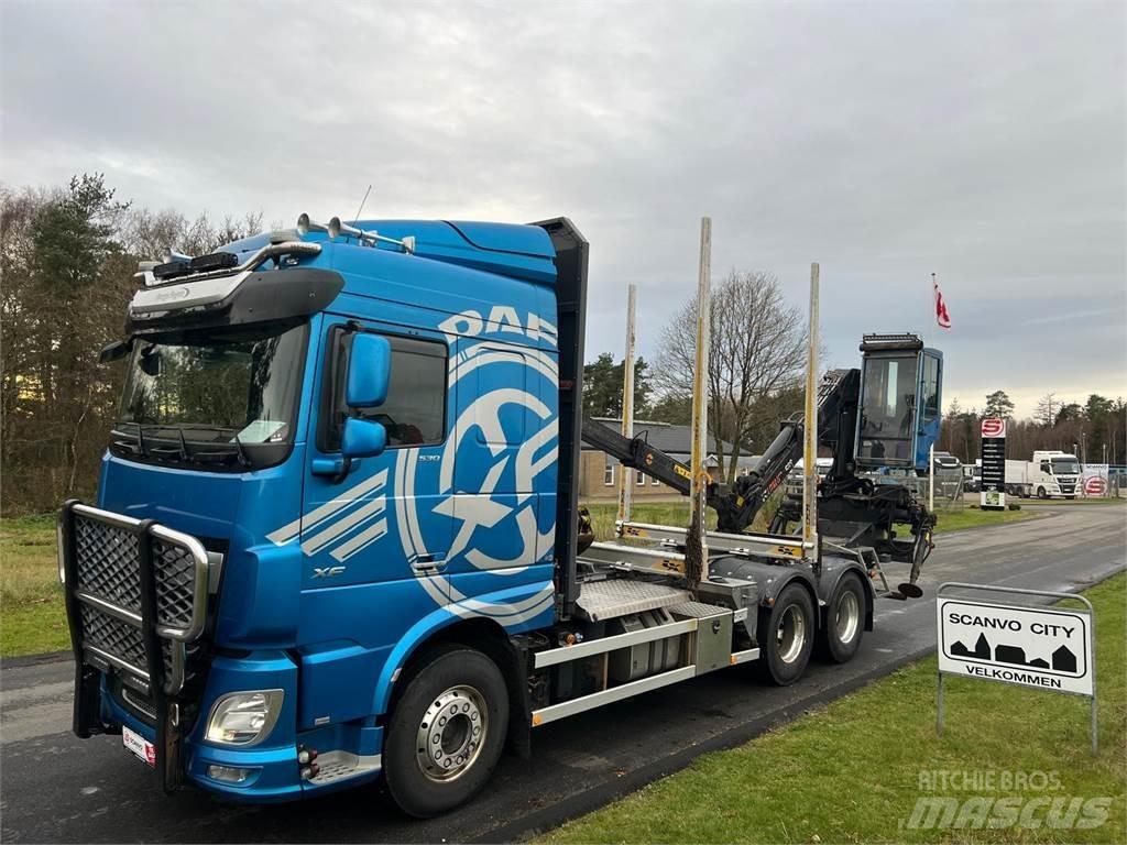 DAF XF530 FAT 6x4 شاحنات أشجار