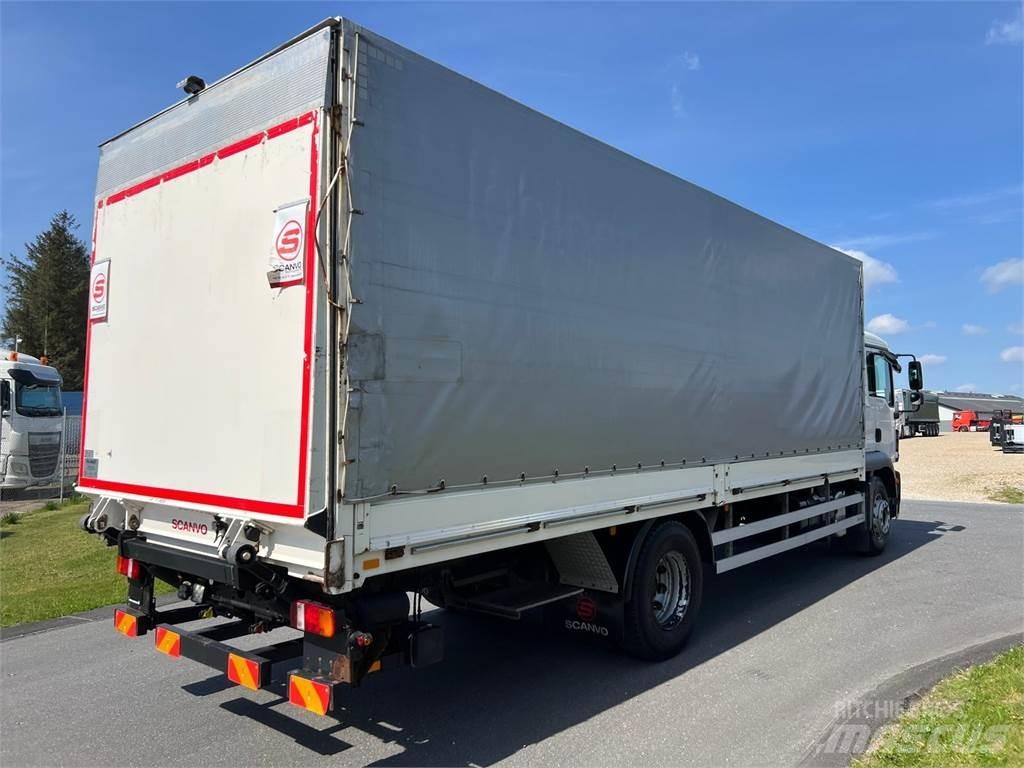 MAN TGM 18-340 BL شاحنات بغطاء جانبي