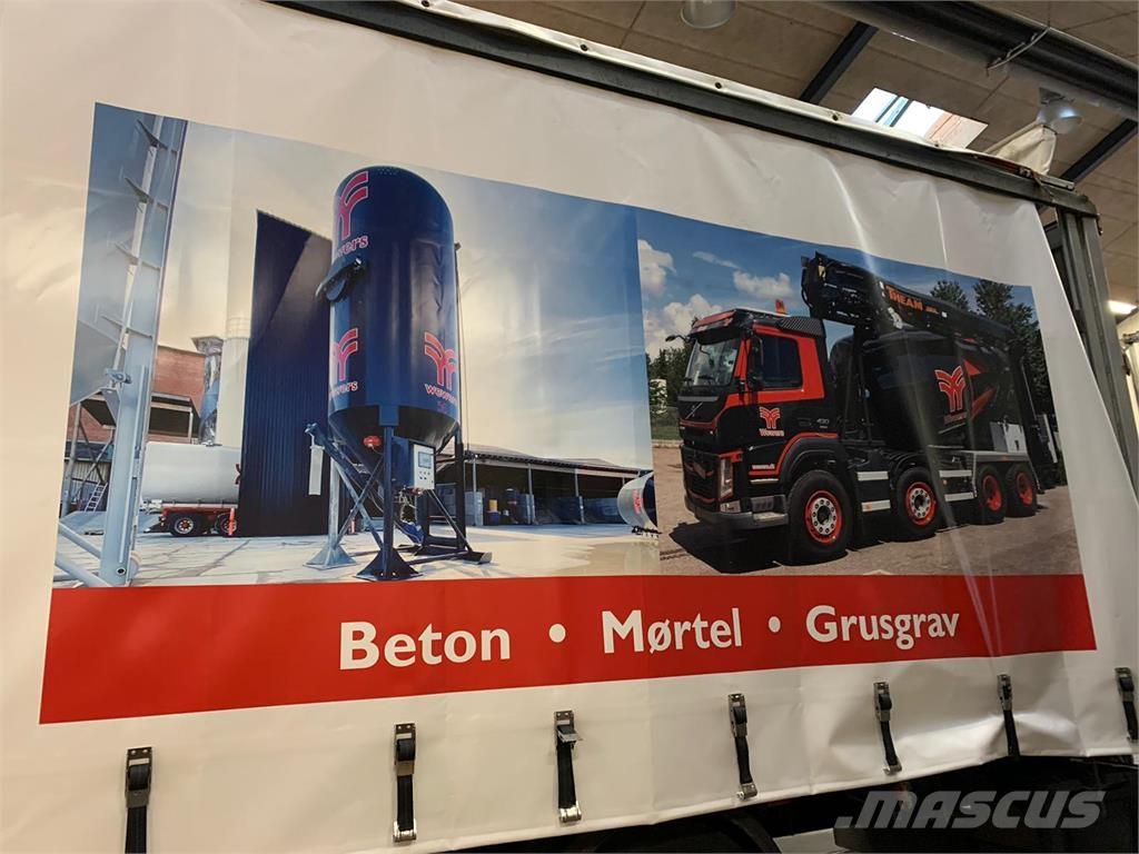  MTDK 13,6 mtr نصف مقطورات بباب جانبي