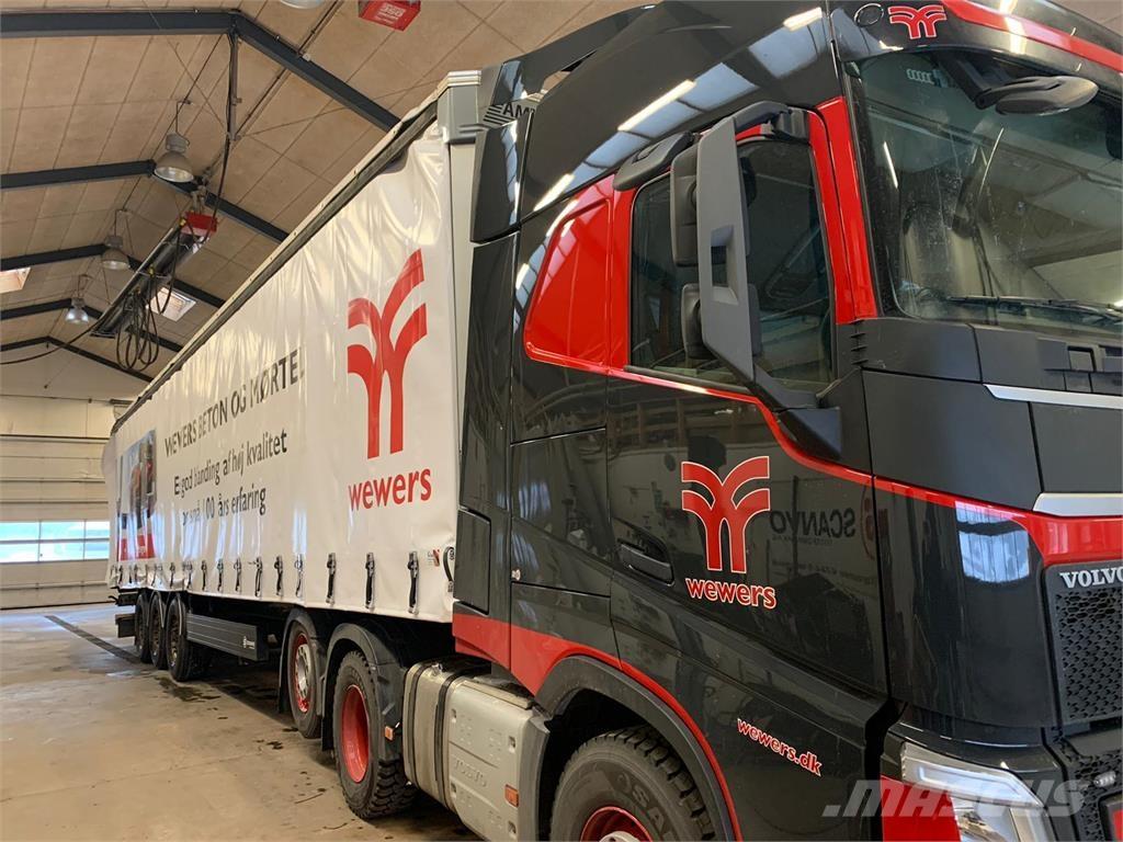  MTDK 13,6 mtr نصف مقطورات بباب جانبي