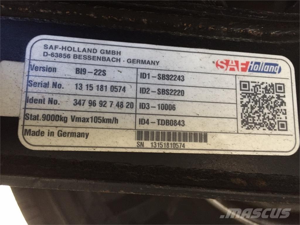  MTDK 13,6 mtr نصف مقطورات بباب جانبي