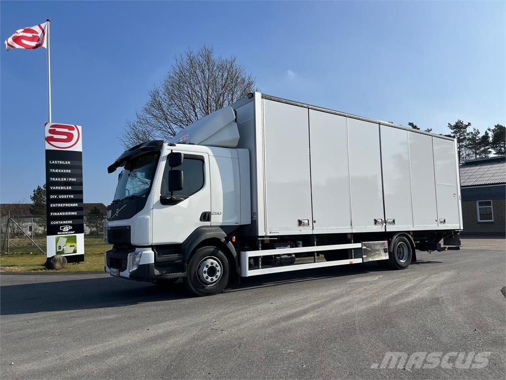 Volvo FL 16 ton 250HK شاحنات ذات هيكل صندوقي