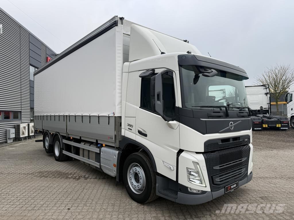 Volvo FM380 شاحنات بغطاء جانبي