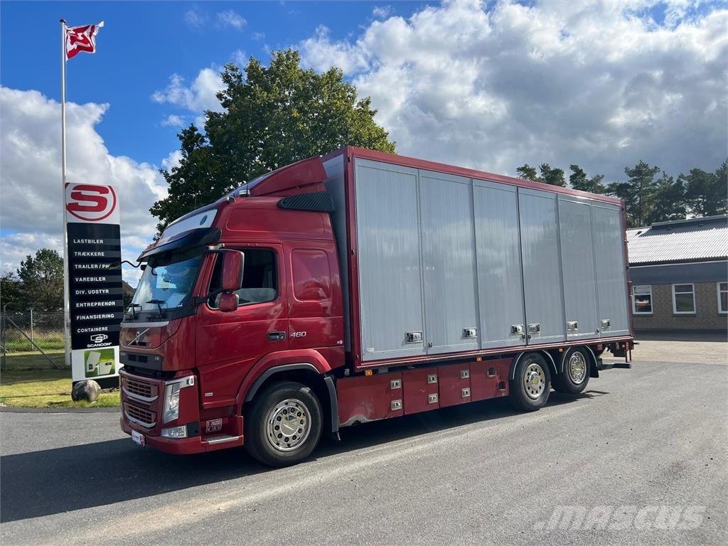 Volvo FM460 شاحنات ذات هيكل صندوقي