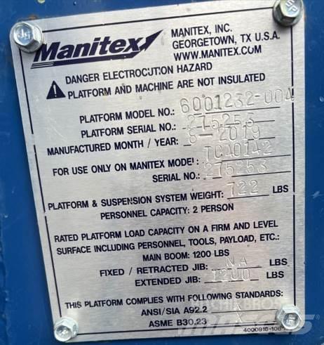 Manitex  أجزاء ومعدات رافعات