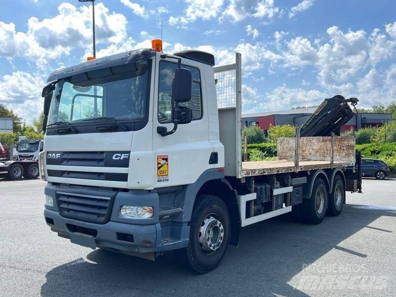 DAF CF85 410 شاحنات مسطحة/مفصلية الجوانب