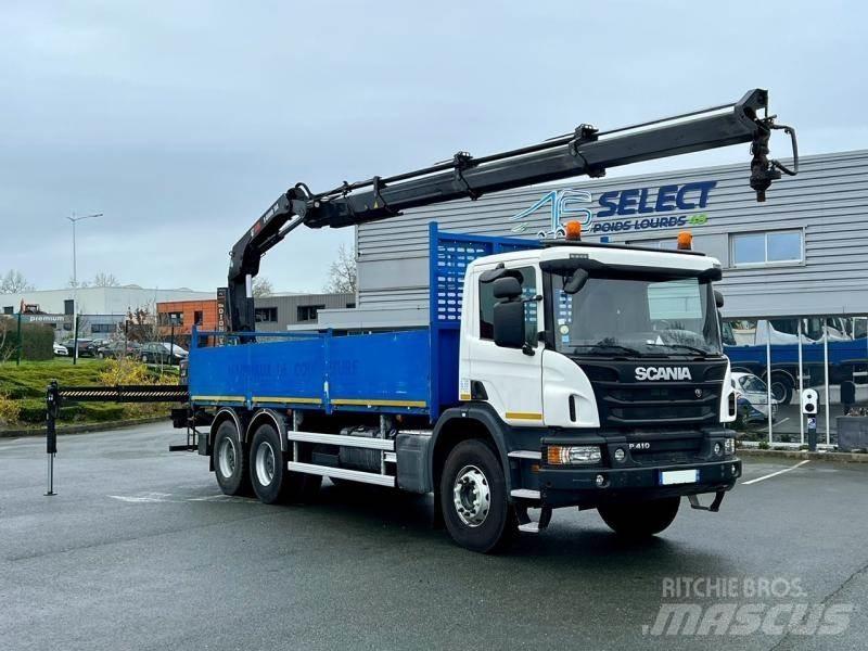 Scania P 410 شاحنات الرافعات