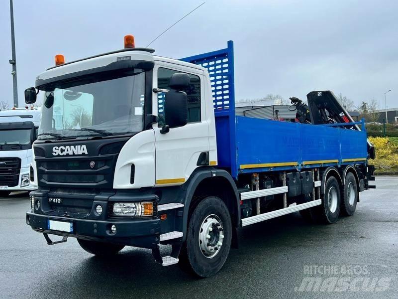 Scania P 410 شاحنات الرافعات