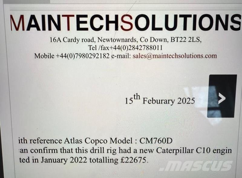 Atlas Copco CM-760D أخرى