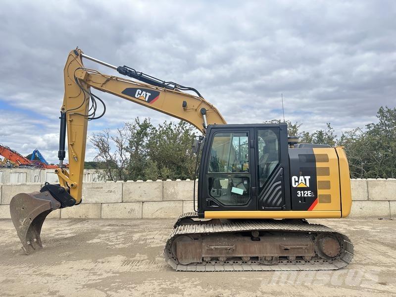 CAT 312EL حفارات زحافة