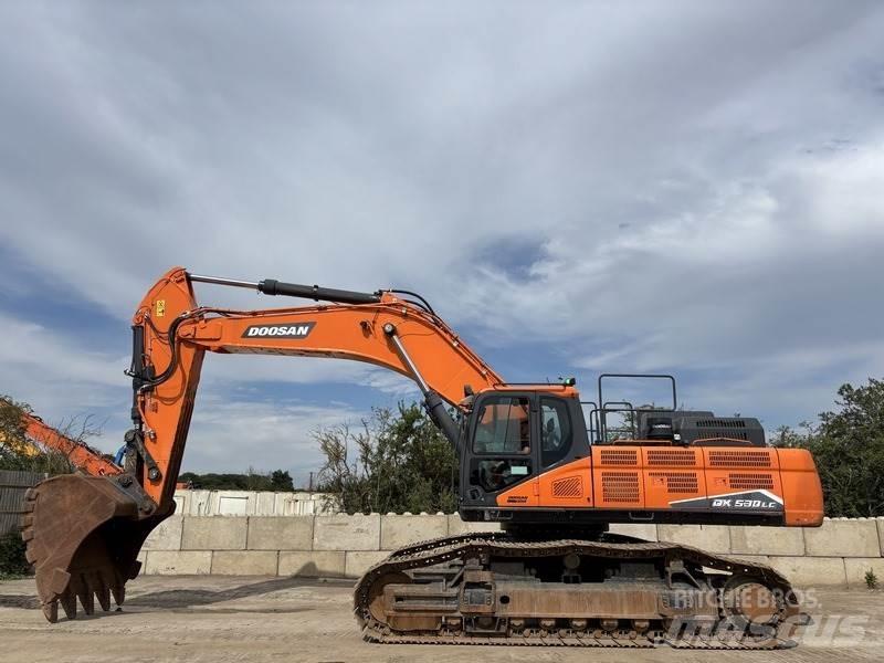 Doosan DX530LC-7 حفارات زحافة