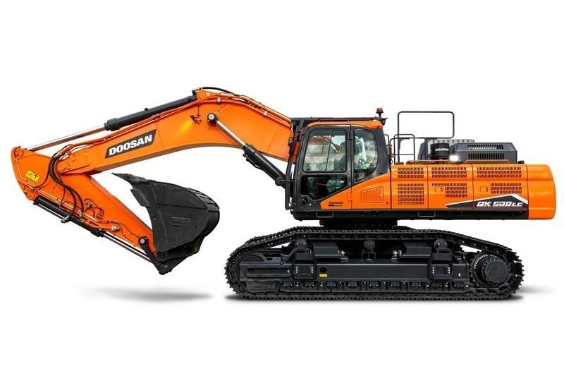 Doosan DX530LC-7 حفارات زحافة
